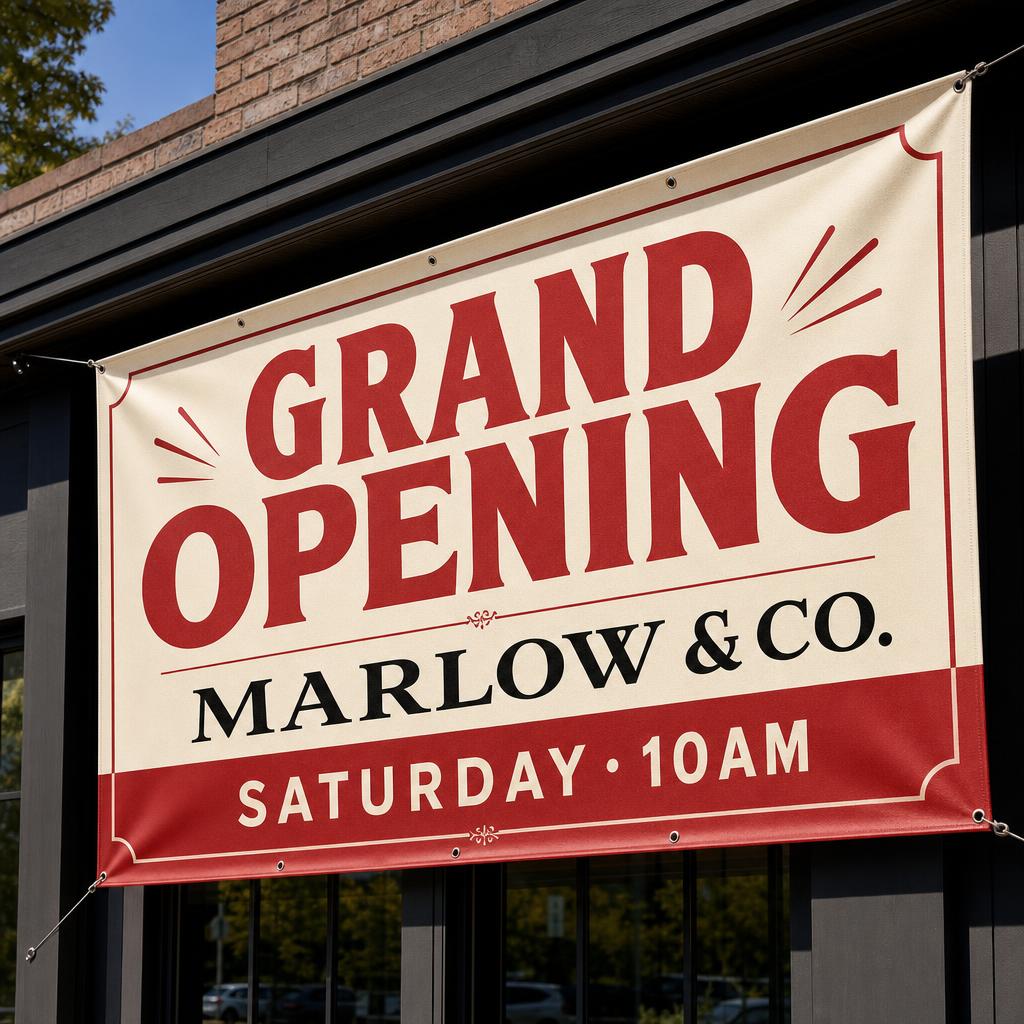 Banner and signage printing